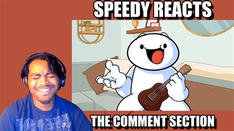 Speedy Reacts To The Comment Section By TheOdd1sOut YouTube