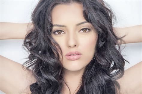 Models Kristina Akheeva Face Model P Brunette Hair HD Wallpaper