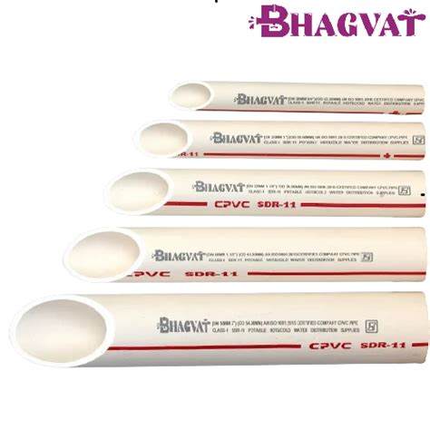 CPVC PIPE FOR HOT WATER 0 5 Inch At Rs 166 Piece In Ahmedabad ID 2854007242097