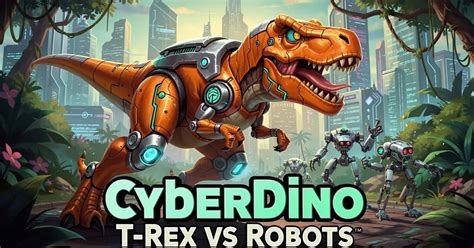 Cyberdino T Rex Vs Robots - CyberDino: T-Rex vs Robots | Juega Gratis Online