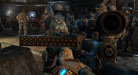 Metro Last Light Does The Laser Sight Have Any Advantages Arqade