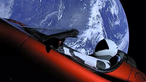 Elon Musk has launched his car into space