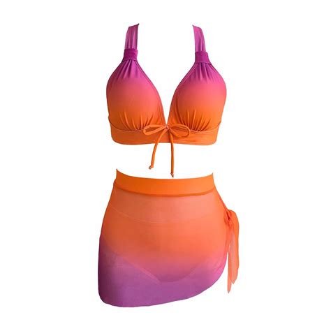 Swsmclt Women S High Waisted Bikini Sexy Beach Swimwear Bathing Suit Cheeky Hawaiian Cutout