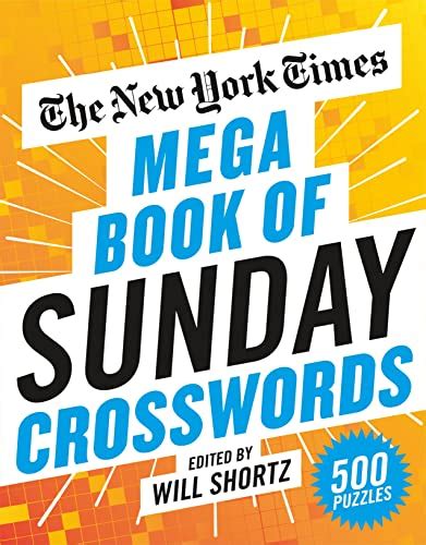 The New York Times Mega Book of Sunday Crosswords by The New York Times ...