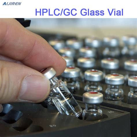 China Best Sale Aijiren Mm Crimp Top Glass Sample Vial Ml For Hplc