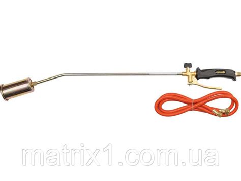 Горелка Газовая VOREL : L=780мм. до 28,0кВт. со шлангом l=2 м Польша ...