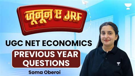 Ugc Net Economics Net Economics Pyqs By Soma Oberoi Ugc Net