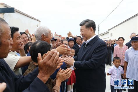 习近平考察甘肃省古浪县黄花滩生态移民区富民新村央广网