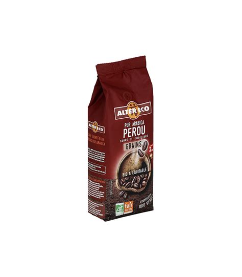 Café GUATEMALA en grains bio et équitable 500 g ALTER ECO