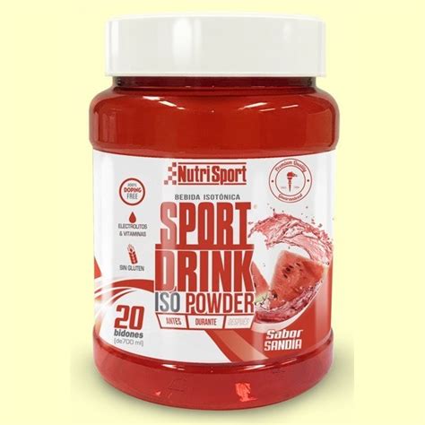 Sport Drink Iso Powder Sandía 1020 gramos Nutrisport