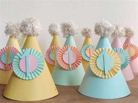 Molde de chapéu de aniversário para imprimir - Artesanato Passo a Passo!