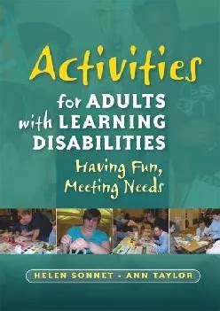 Book Activities For Adults With Learning Disabilities Having Fun