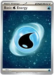 Amazon.com: Pokemon - Water Energy Card SVE 003 - Pokemon 151 - Cosmic ...