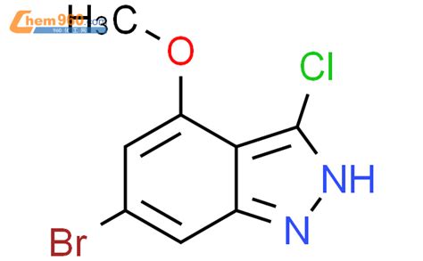 Bromo Chloro Methoxy H Indazole Mol