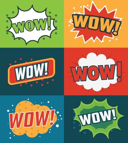 Wow Vector Images (over 32,000) 