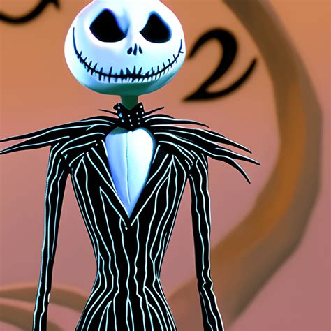 Nightmare Before Christmas Jack Skellington Animated Graphic · Creative