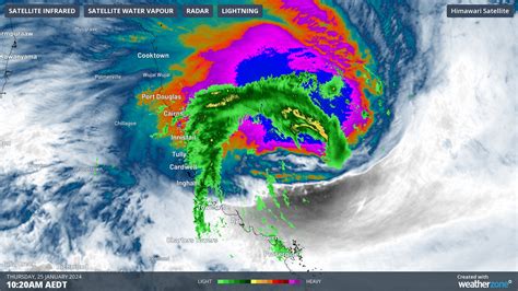 Tropical Cyclone Kirrily Declared Will Cross Qld Coast Thursday Evening