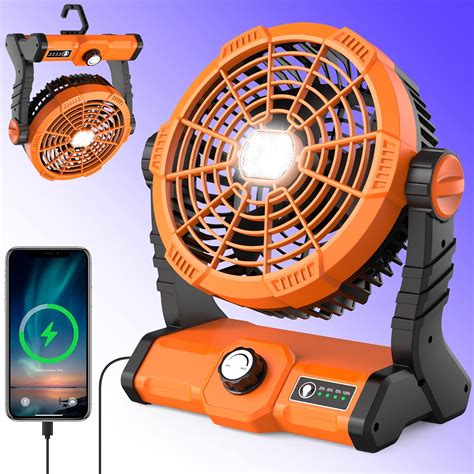 Amazon.com: Locamp Camping Fan Rechargeable Portable Fans 20000mAh