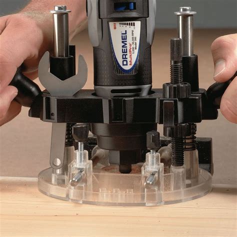 Dremel 5000 335 01 Rotary Tool Plunge Router Attachment Compact