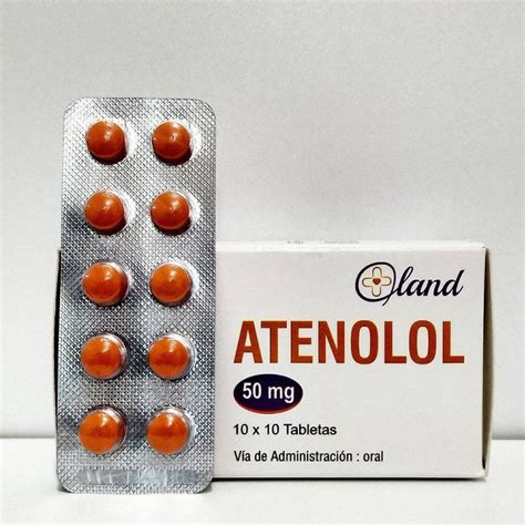 Medicina Atenolol Mg X Tab Blister Land Sihay