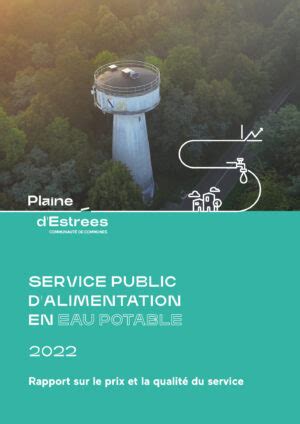 Rapport annuel eau potable 2022 CC Plaine d Estrées