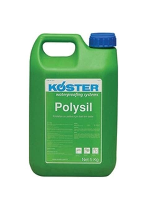 Köster Polysil Tg 500 Kristalize Su Yalıtım Için Özel Astar 5 Kg