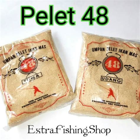 Jual UMPAN PELET 48 UNTUK MANCING IKAN MAS Indonesia Shopee Indonesia