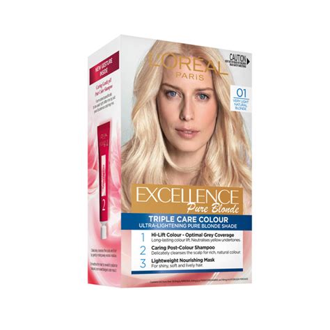 Buy L Oreal Excellence 01 Very Light Natural Blonde 1 Pack Coles