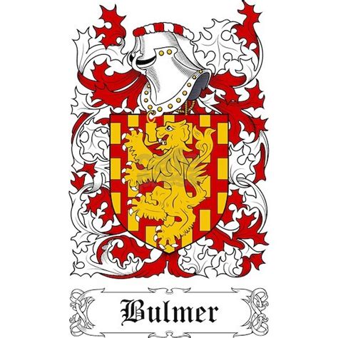 Bulmer Sticker Oval Bulmer Sticker Oval By Coat Of Arms Shoppe