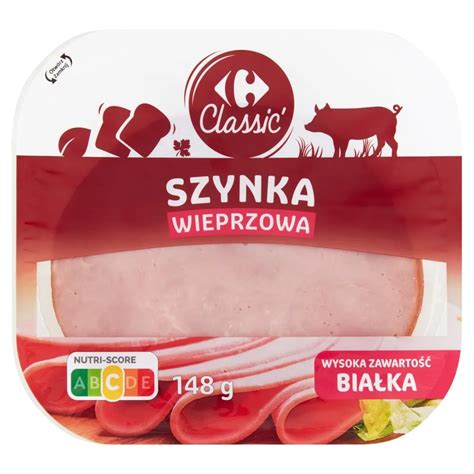 Carrefour Classic Szynka Wieprzowa G Zakupy Online Z Dostaw Do