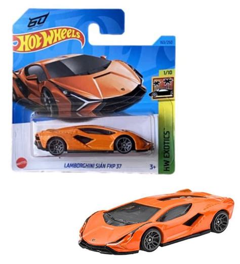 Hot Wheels Lamborghini Sian Fkp Turuncu