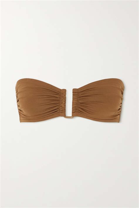 Eres Les Essentiels Show Bandeau Bikini Top Net A Porter