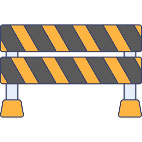 Road Block Barrier Illustration Transparent Background 43198222 PNG