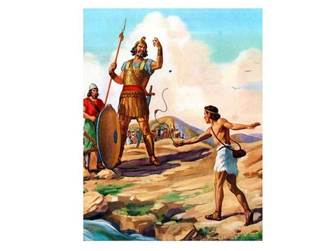 Ibadah Sekolah Minggu Daud Vs Goliath Menghadapi Tantangan Besar