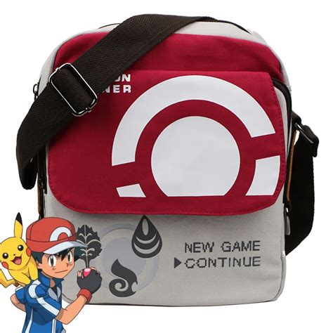 Anime Pokemeo Mensageiro Saco De Lona Crossbody Sacos De Ombro Cosplay