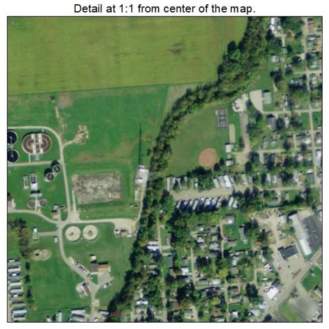 Aerial Photography Map Of Buckeye Lake Oh Ohio