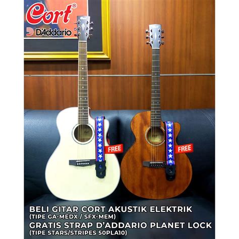 CORT GA-MEDX-OP Electric Acoustic Guitar W/EQ - MG Sports & Music