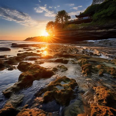 Premium AI Image | Breathtaking Bali A Vibrant Daylight Panorama of the ...