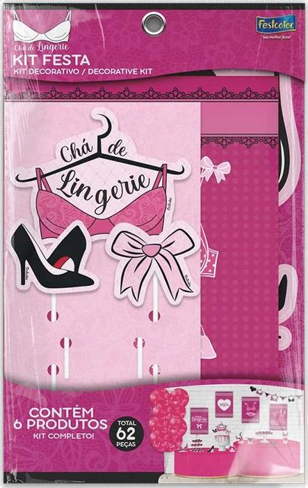Kit Festa Ch De Lingerie Pe As Para Uma Celebra O Inesquec Vel Compre Agora
