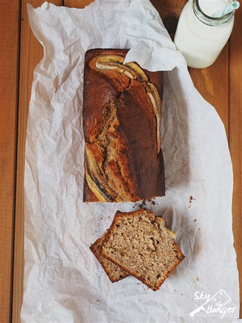 Bananenbrot mit Vollkornmehl und Walnüssen SKY VS THE HUNGER