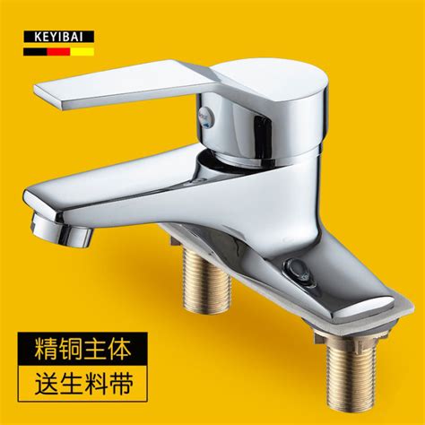 All Copper Faucet Hot And Cold Water Two In One Wash Basin Toilet Wash Basin Bathroom Double