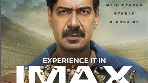 Imax Release Of Maidaan Confirmed Ajay Devgn Shares News With New Poster See Post India Tv