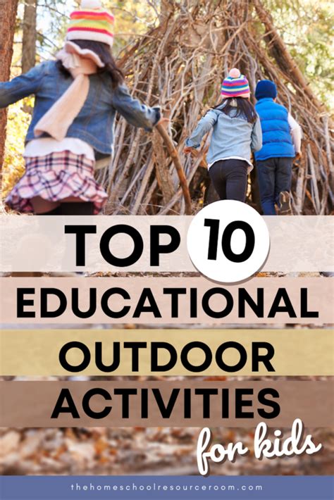 10 Educational Outdoor Activities (that you can try tomorrow!) - The ...