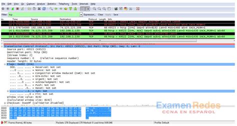 9 2 1 6 Práctica de laboratorio Uso de Wireshark para observar la