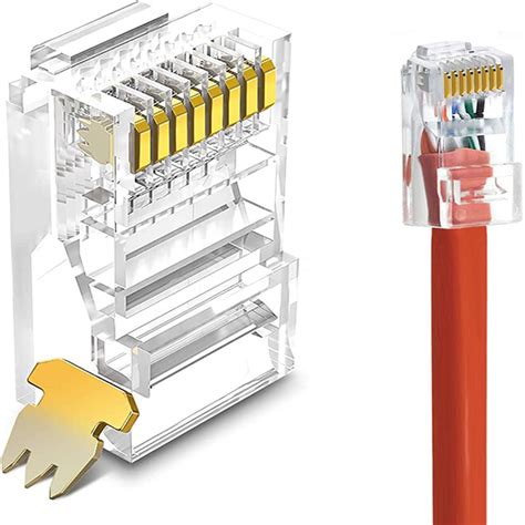 Wholesale Cat Rj Ends Ethernet Cable Crimp Connectors Utp Network