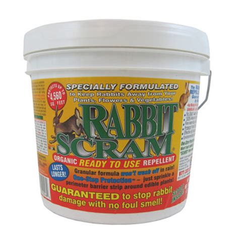 Rabbit Scram 6 Lb Pail Hard To Find Items