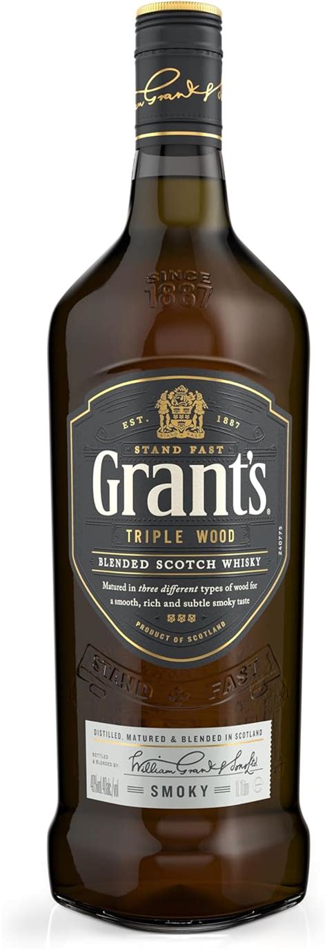 Grant S Triple Wood Smoky Scotch Whisky 70cl Amazon Au Pantry