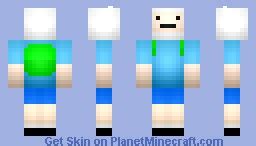 Finn The Human Minecraft Skin Finn The Human Minecraft Skin