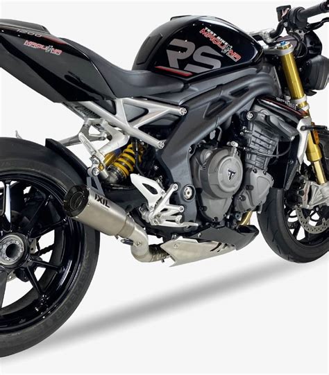 Ixil Rc Exhaust For Triumph Speed Triple Rs Color Steel