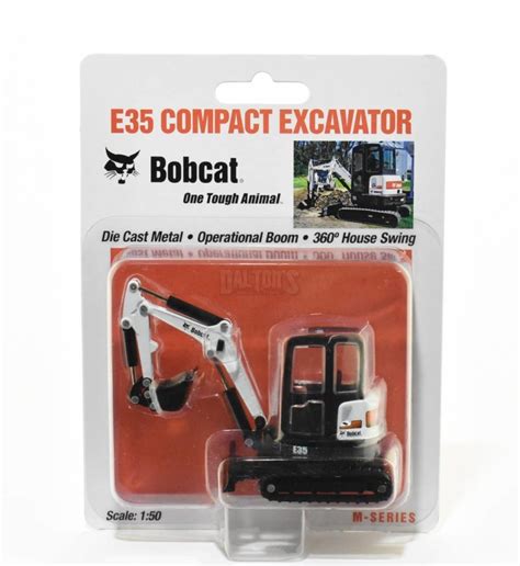 1/50 Bobcat E35 Compact Excavator - Dalton's Farm Toys